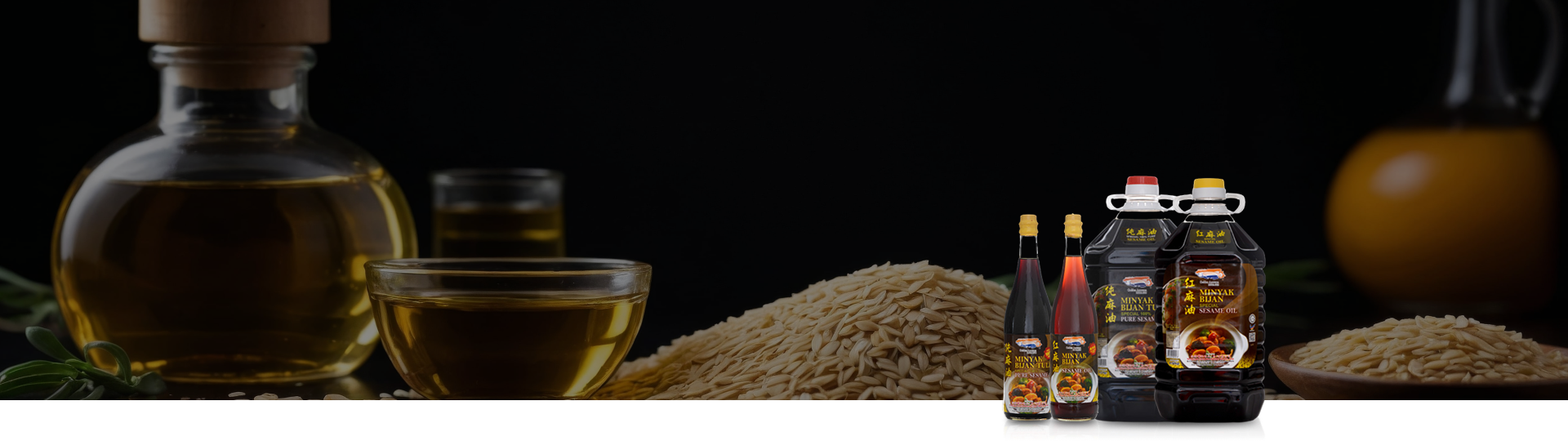 Desktop :: Subpage Masthead :: Sesame Oil